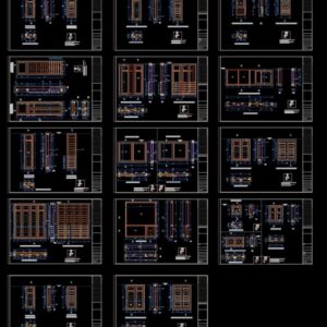 Download thư viện cad cửa gỗ