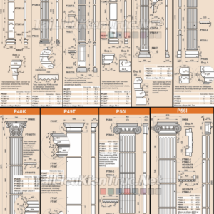 Thư viện cột cổ điển cad