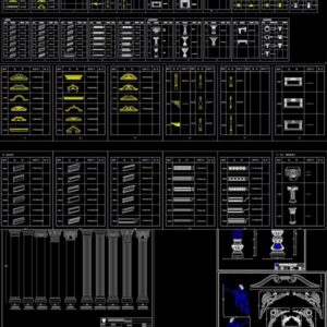 Download thư viện cad tân cổ điển