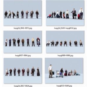 thư viện người trong 3ds max