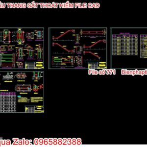 Xem thư viện cad ve622 xà lang