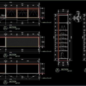 Thư viện cad tủ giày