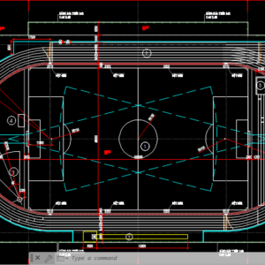 Thư viện cad sân thể thao