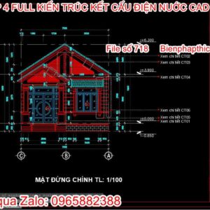 Thư viện cad nha mai thai