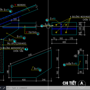 Thư viện vì kèo thép trong cad