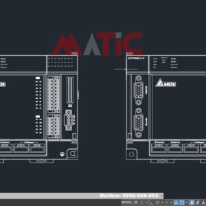 Thư viện cad plc mitsubishi