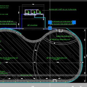 Thư viện cad hồ bơi gia đình