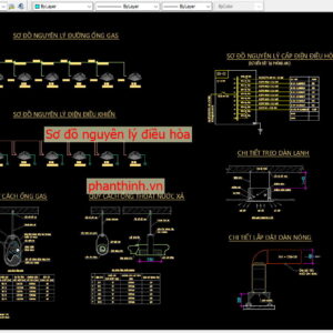 Thư viện cad điều hòa không khí