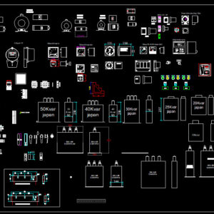 Download thư viện bản vẽ cad tủ điện