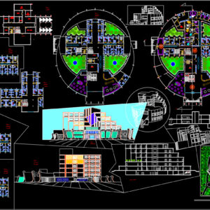 Thư viện cad bệnh viện