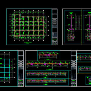Thư viện cad móng