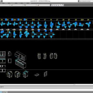 Thư viện cad tủ bếp và bếp đảo