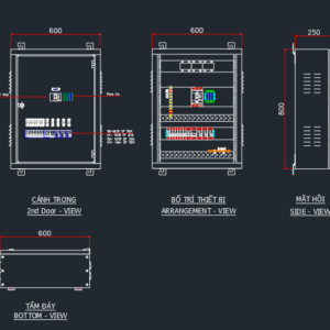 Thư viện cad điện 2d hãng schneider