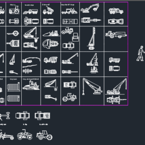 Thư viện cad thi công