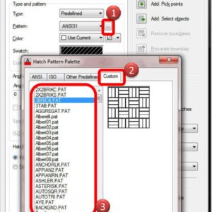 Download thư viện hatch trong cad