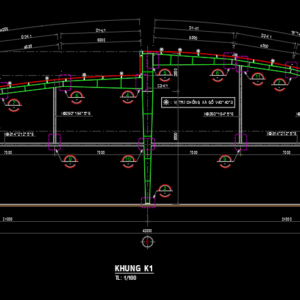 Thư viện cad ngành kết cấu thép