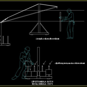 Thư viện gondola file cad