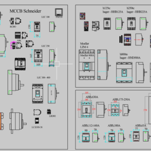 Thư viện mccb cad