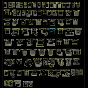 Thư viện nội thất cad 2016