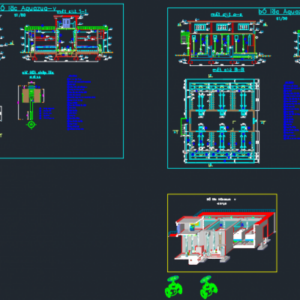Thư viện nước trong cad