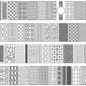 Thư viện cad vách cnc