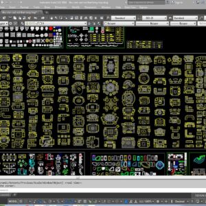 Thư viện dấu ngoặc trong cad