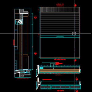 Thư viện cửa cuốn cad