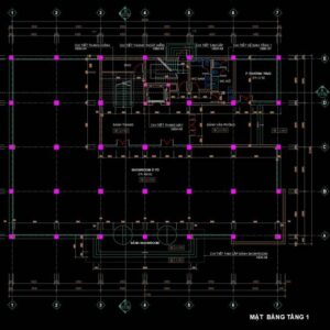 Thư viện cad trung tâm thương mại