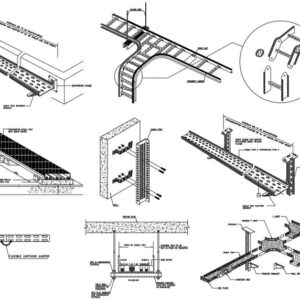 Bộ thư viện thang máng cáp cad