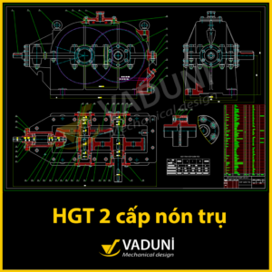Thư viện hộp giảm tốc cad