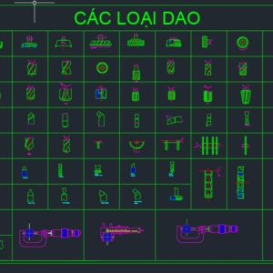 Thư viện đồ gá cad