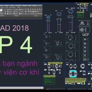 Thư viện kéo giãn cad 2018