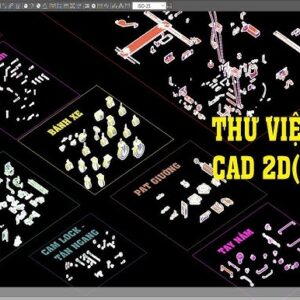 Thư viện cad 3d nội thất