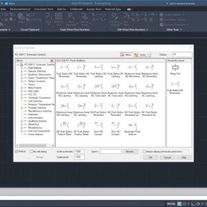 Add thư viện icon cho cad electric