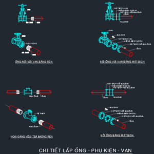 Thư viện ống kiểm cad