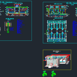 Thư viện cad bể nước