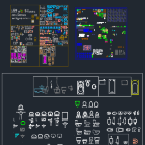 Thư viện cad máng rửa tay