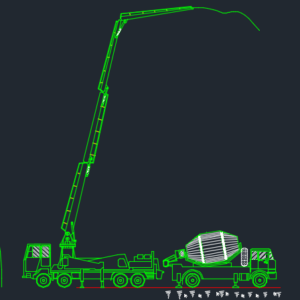 Thư viện cad xe bê tông