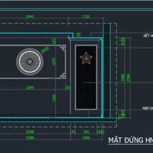 Thư viện bàn thờ trong cad
