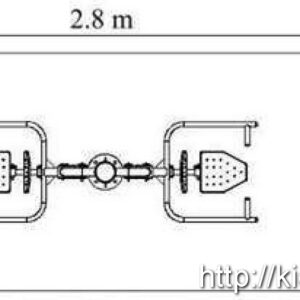 Thư viện máy tập thể dục ngoài trời cad