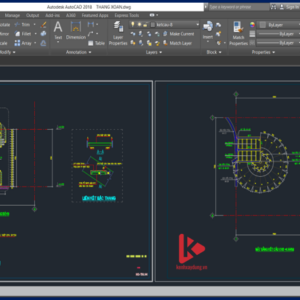 Thư viện cad cầu thang xoắn sắt