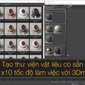 thư viện 1000 vật liệu thông dụng 3ds max