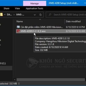 Hướng dẫn tải phần mềm hik-connect cho máy tính