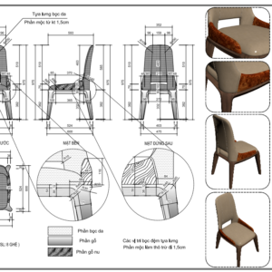 Thư viện cad nội thất gỗ