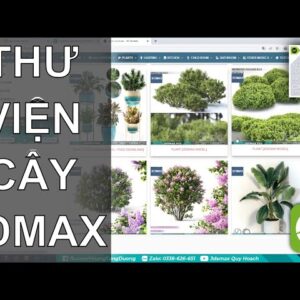 thư viện cây cỏ cho 3ds max