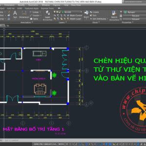 Cách vào thư viện cad