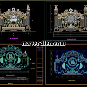 Thư viện cad đồ thờ