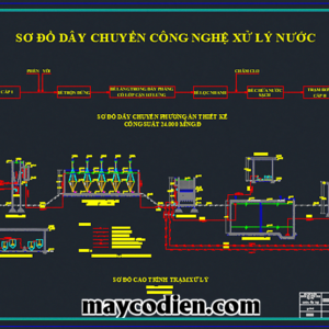 Thư viện cad nước thải