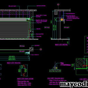 Thư viện cad cửa sắt
