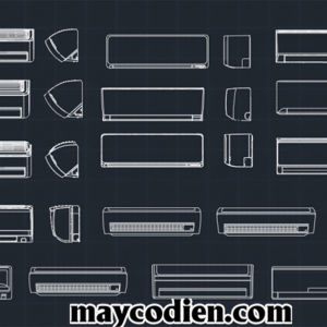 Thư viện loa âm trần cad
